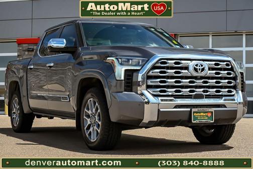 Magnetic Gray Metallic 2024 Toyota Tundra 1794 Edition
