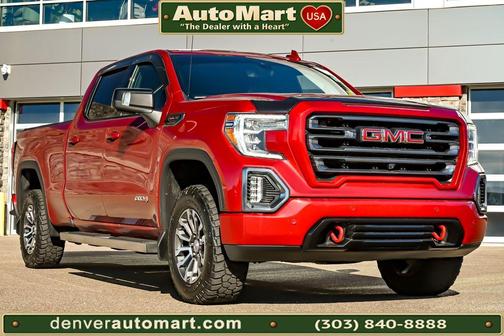 Cayenne Red 2021 GMC Sierra 1500 AT4