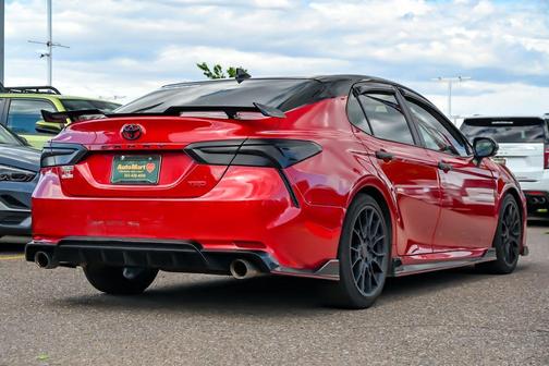 Midnight Black Metallic 2020 Toyota Camry TRD V6