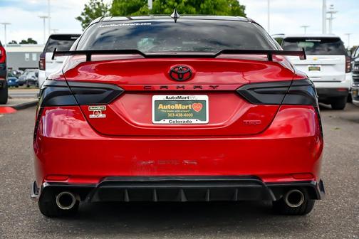 Midnight Black Metallic 2020 Toyota Camry TRD V6
