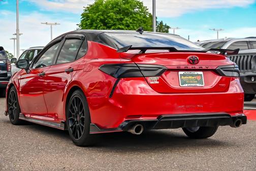 Midnight Black Metallic 2020 Toyota Camry TRD V6