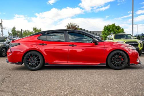 Midnight Black Metallic 2020 Toyota Camry TRD V6