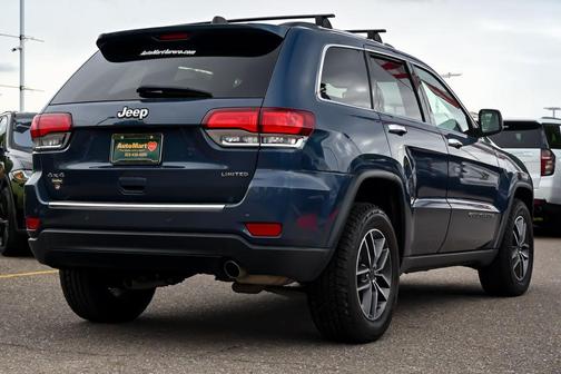 Pacific Blue Clearcoat 2021 Jeep Grand Cherokee Limited
