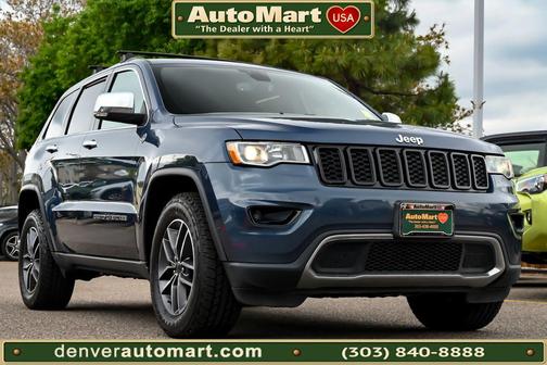 Pacific Blue Clearcoat 2021 Jeep Grand Cherokee Limited