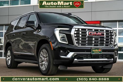 Onyx Black 2025 GMC Yukon Denali