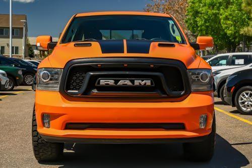 Ignition Orange Clearcoat 2017 RAM 1500 Sport