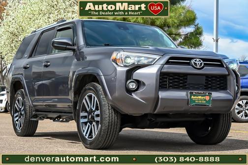 Gray 2021 Toyota 4Runner SR5