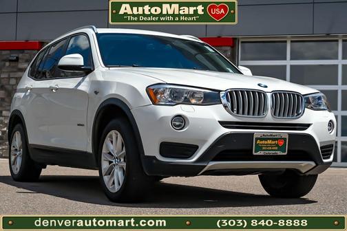 Alpine White 2017 BMW X3 xDrive28i