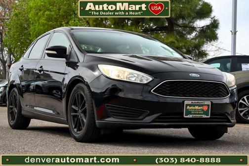 Shadow Black 2017 Ford Focus SE