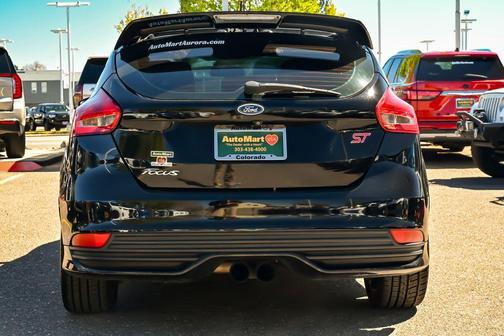 Shadow Black 2018 Ford Focus ST Base