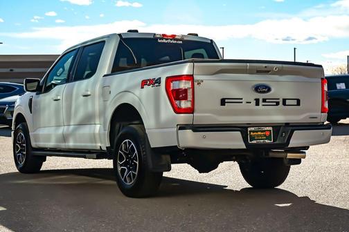 White Metallic 2022 Ford F-150 Lariat