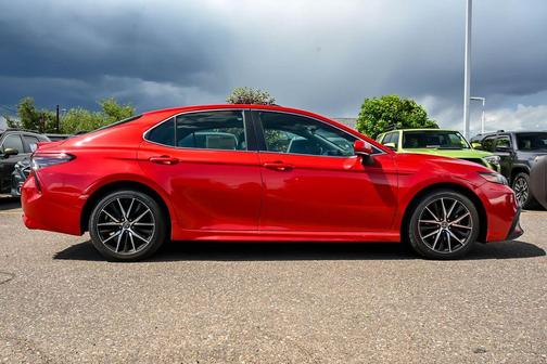 Red 2023 Toyota Camry SE