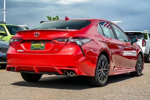 Red 2023 Toyota Camry SE