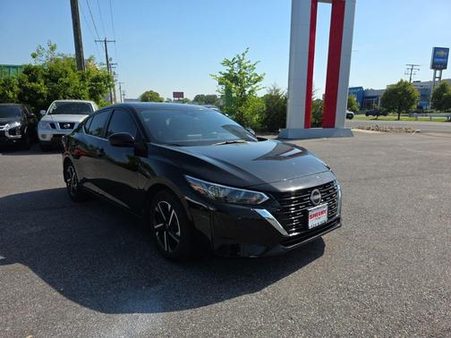 Super Black 2024 Nissan Sentra SV
