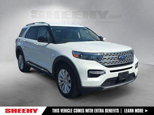 STAR WHITE MET TRI-COAT 2020 Ford Explorer Limited