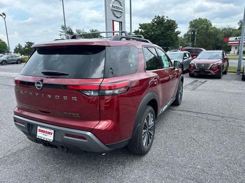 Scarlet Ember Tintcoat 2026 Nissan Pathfinder Platinum