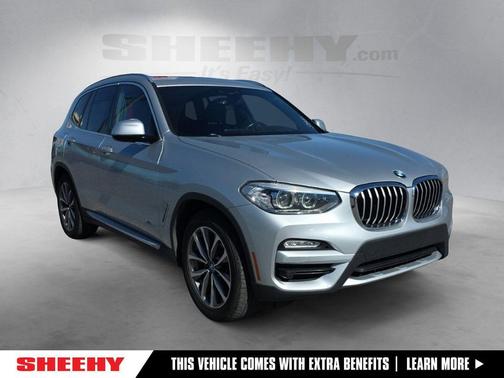 Glacier Silver Metallic 2018 BMW X3 xDrive30i