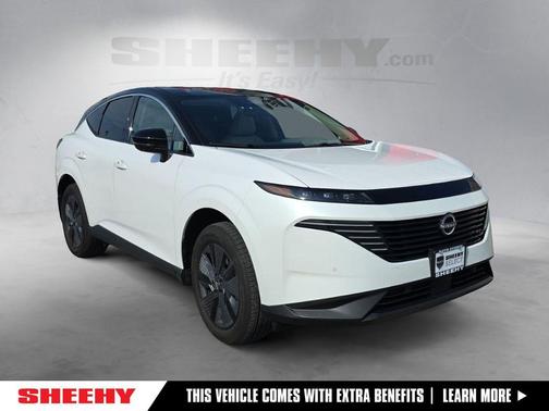 Everest White Pearl Tricoat/Super Black 2025 Nissan Murano SL