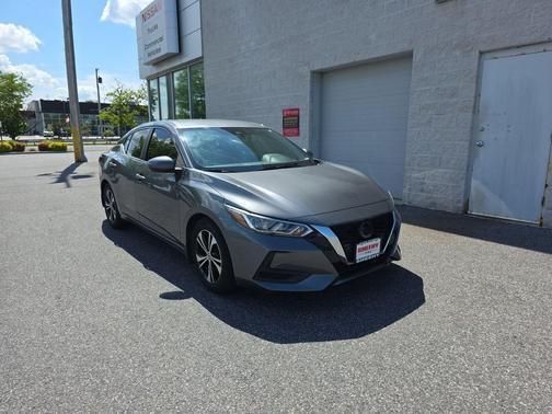 Gun Metallic 2021 Nissan Sentra SV
