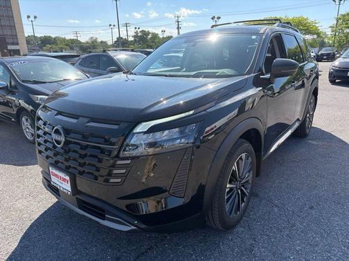 Super Black 2026 Nissan Pathfinder Platinum