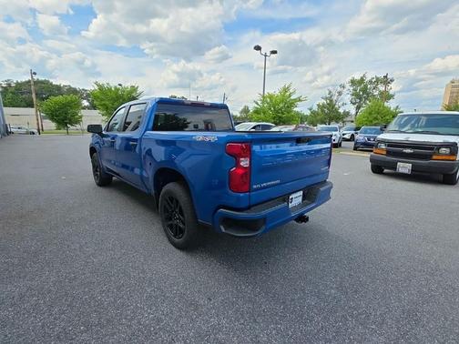 Glacier Blue Metallic 2022 Chevrolet Silverado 1500 Custom