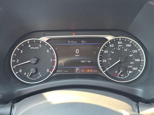 Atlantic Gray Metallic/Super Black 2025 Nissan Sentra SR