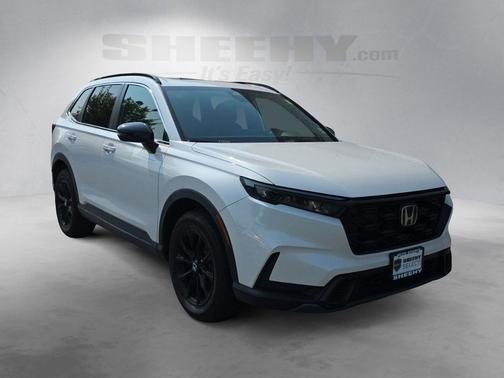 Platinum White Pearl 2024 Honda CR-V Hybrid Sport AWD