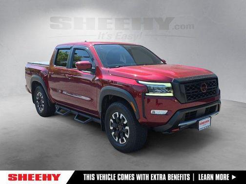 Cardinal Red Metallic Tricoat 2024 Nissan Frontier PRO-4X