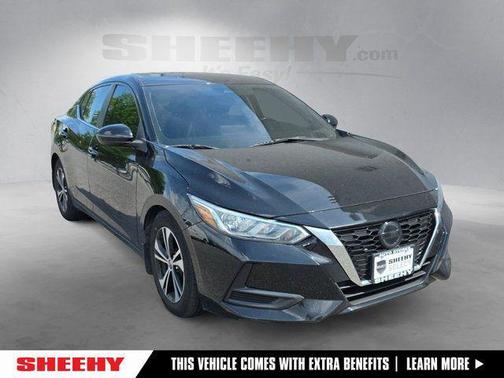 Super Black 2021 Nissan Sentra SV