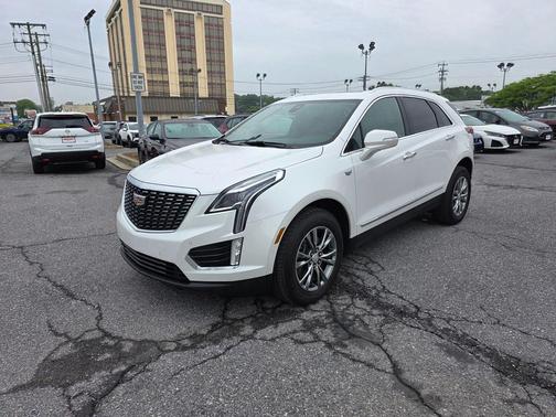 Crystal White Tricoat 2023 Cadillac XT5 Premium Luxury