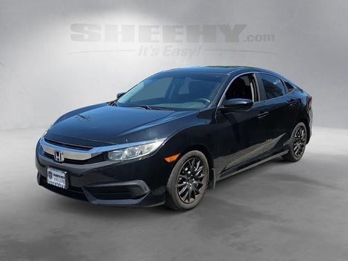 Crystal Black Pearl 2017 Honda Civic LX