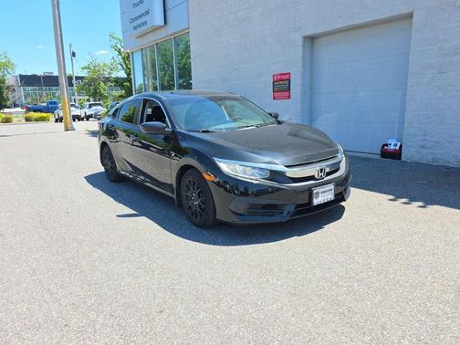 Crystal Black Pearl 2017 Honda Civic LX