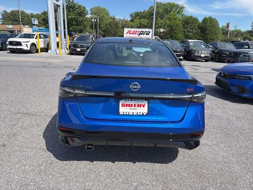 Bluestone Pearl/Super Black 2026 Nissan Sentra SR