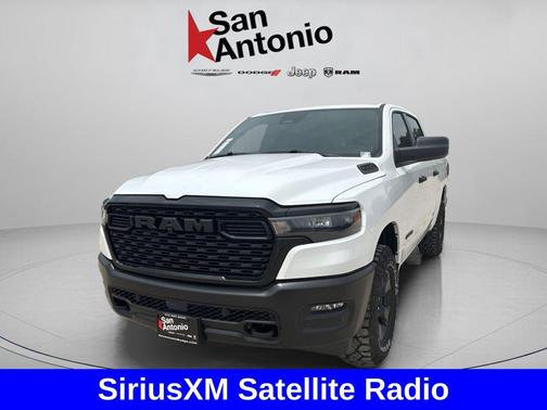 Bright White Clearcoat 2026 RAM 1500 Warlock Crew Cab 4x4 5'7' Box