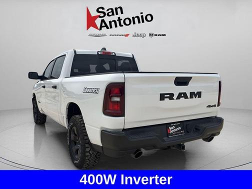Bright White Clearcoat 2026 RAM 1500 Warlock Crew Cab 4x4 5'7' Box
