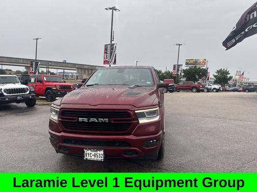 Delmonico Red Pearlcoat 2020 RAM 1500 Laramie