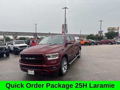 Delmonico Red Pearlcoat 2020 RAM 1500 Laramie