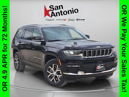 Diamond Black Crystal Pearlcoat 2025 Jeep Grand Cherokee L Limited