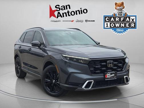 Meteorite Gray Metallic 2025 Honda CR-V Hybrid Sport Touring AWD