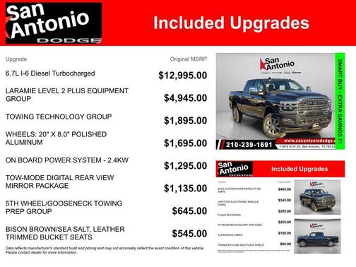 2026 RAM 3500 Laramie Crew Cab 4x4 6'4' Box