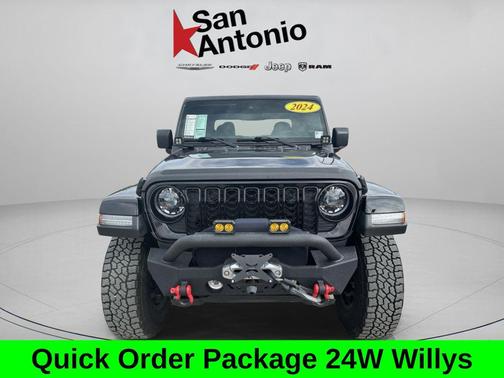 Black Clearcoat 2024 Jeep Gladiator Willys