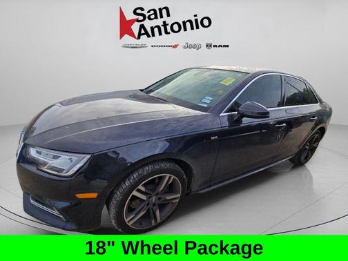 Moonlight Blue Metallic 2018 Audi A4 2.0T