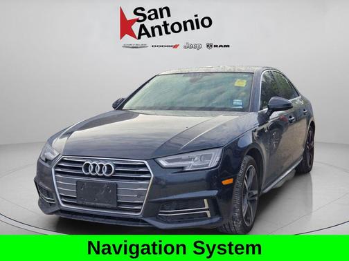 Moonlight Blue Metallic 2018 Audi A4 2.0T