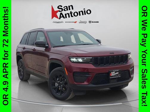 Velvet Red Pearlcoat 2025 Jeep Grand Cherokee Altitude