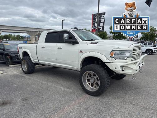 Pearl White 2021 RAM 2500 Laramie Mega Cab 4x4 6'4' Box