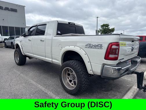 Pearl White 2021 RAM 2500 Laramie Mega Cab 4x4 6'4' Box