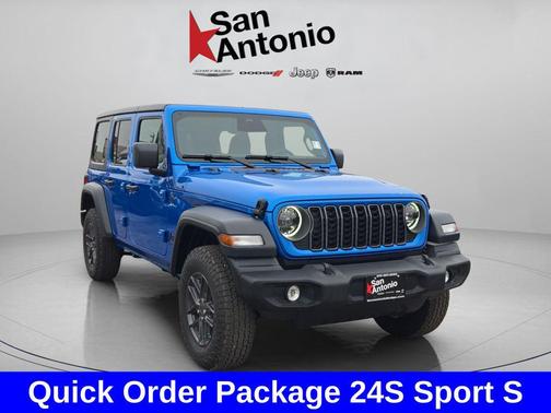 Hydro Blue Pearlcoat 2026 Jeep Wrangler Sport S