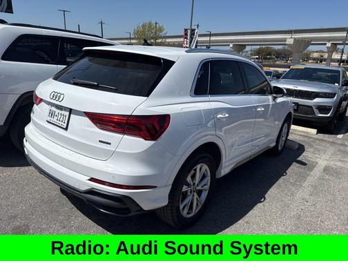 Ibis White 2022 Audi Q3 45 S line Premium