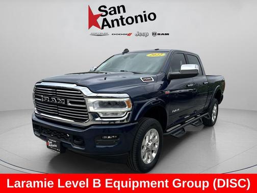 Patriot Blue Pearlcoat 2022 RAM 2500 Laramie Crew Cab 4x4 6'4' Box