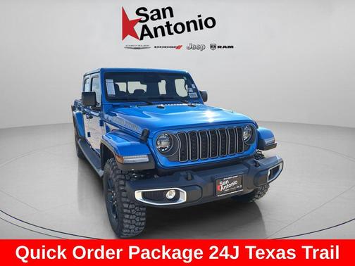 Hydro Blue Pearlcoat 2026 Jeep Gladiator Texas Trail 4x4